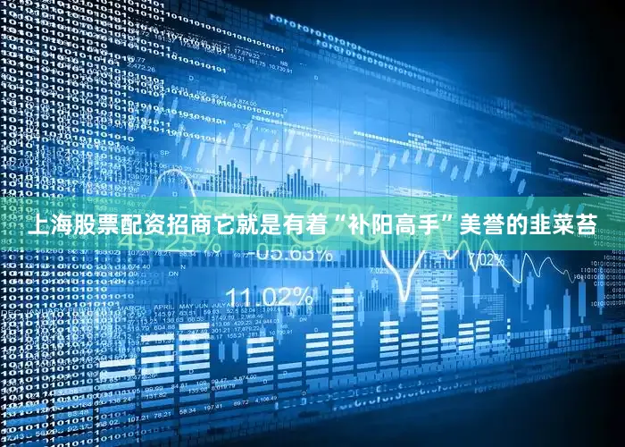 上海股票配资招商它就是有着“补阳高手”美誉的韭菜苔